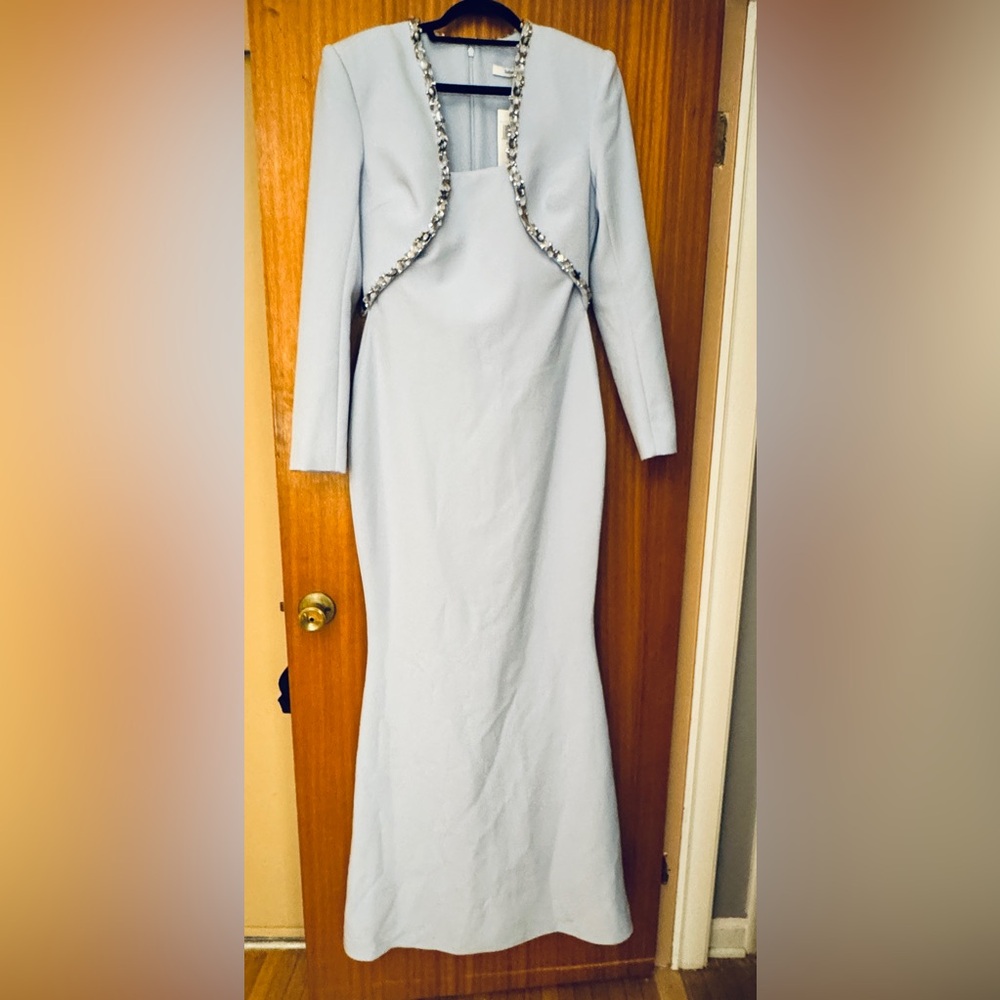 Safiyaa Light Blue Jana Dress